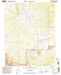Cathedral Peak 2001 topographic map thumbnail