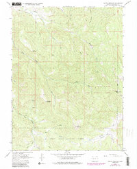 Center Mountain 1963 topographic map thumbnail