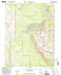 Chair Mountain 2001 topographic map thumbnail