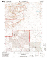 Chalk Bluffs East 1997 topographic map thumbnail