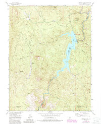 Cheesman Lake 1956 topographic map thumbnail