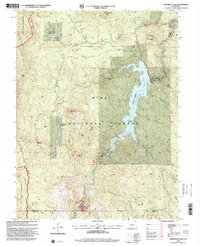 Cheesman Lake 1994 topographic map thumbnail