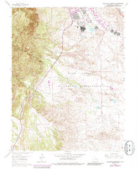 Cheyenne Mountain 1961 topographic map thumbnail