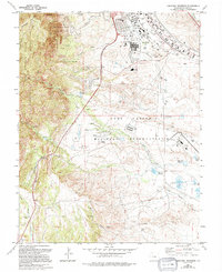 Cheyenne Mountain 1961 topographic map thumbnail