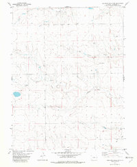 Cheyenne Wells NW 1982 topographic map preview
