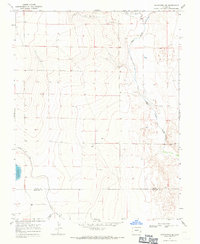 Chivington SE 1968 topographic map thumbnail