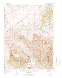 Citadel Plateau 1958 topographic map thumbnail