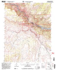 Cimarron 2001 topographic map thumbnail