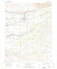 Clifton 1962 topographic map thumbnail