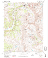 Climax 1970 topographic map thumbnail