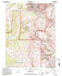 Climax 1994 topographic map thumbnail