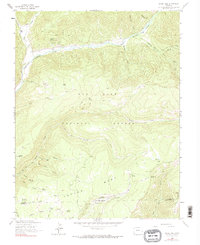 Clyde Lake 1963 topographic map thumbnail