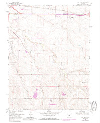 Coal Creek 1966 topographic map thumbnail