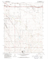 Coal Creek 1966 topographic map thumbnail