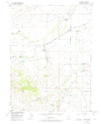 Coalmont 1955 topographic map thumbnail