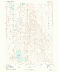 Cobb Lake 1960 topographic map thumbnail