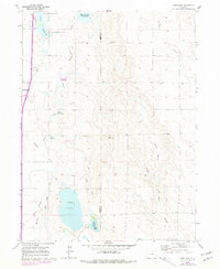 Cobb Lake 1960 topographic map thumbnail