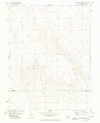 Cockleburr Springs 1978 topographic map thumbnail
