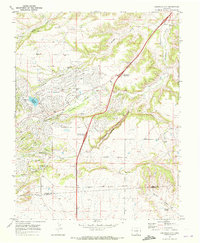 Colorado City 1969 topographic map thumbnail