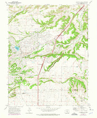 Colorado City 1969 topographic map thumbnail