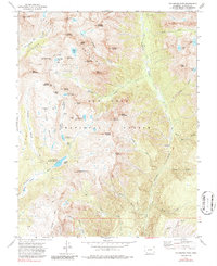 Columbine Pass 1973 topographic map thumbnail
