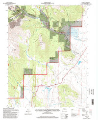 Como 1994 topographic map thumbnail