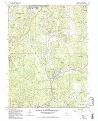 Conifer 1965 topographic map thumbnail