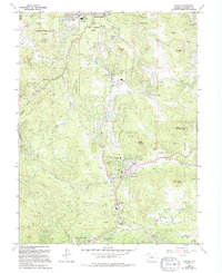 Conifer 1965 topographic map thumbnail