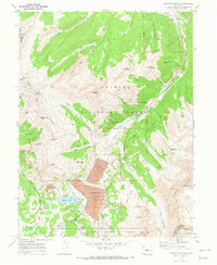 Copper Mountain 1970 topographic map thumbnail