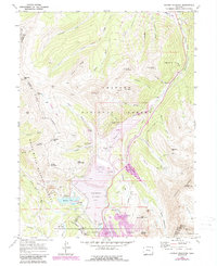 Copper Mountain 1970 topographic map thumbnail