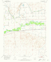 Cornelia 1953 topographic map preview