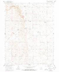 Corral Bluffs 1961 topographic map thumbnail