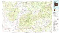 Cortez 1982 topographic map thumbnail