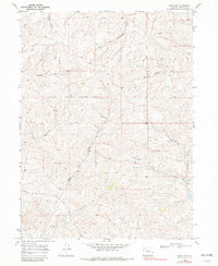 Craig NW 1969 topographic map thumbnail