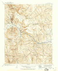 Creede 1914 topographic map thumbnail