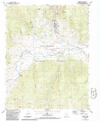 Creede 1986 topographic map thumbnail