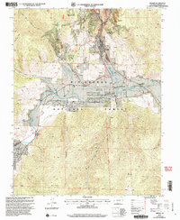 Creede 2001 topographic map thumbnail