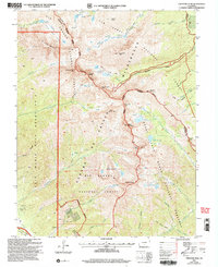 Crestone Peak 2001 topographic map thumbnail