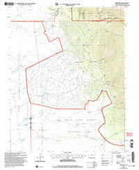 Crestone 2001 topographic map thumbnail