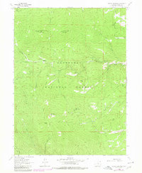 Crystal Mountain 1962 topographic map thumbnail