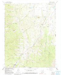 Cuchara 1967 topographic map thumbnail