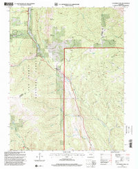 Cucharas Pass 1994 topographic map thumbnail
