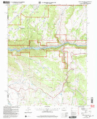 Curecanti Needle 2001 topographic map thumbnail