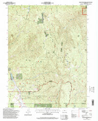 Dakan Mountain 1994 topographic map thumbnail