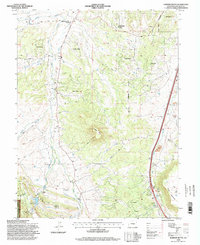 Dawson Butte 1994 topographic map thumbnail