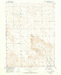 Dead Horse Springs 1951 topographic map thumbnail