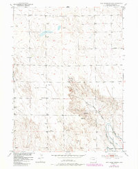Dead Horse Springs 1951 topographic map thumbnail