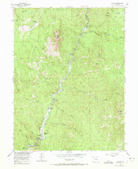 Deckers 1954 topographic map thumbnail