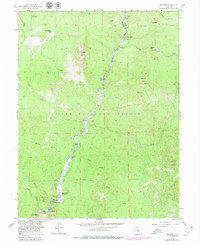 Deckers 1954 topographic map thumbnail