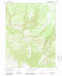 Deep Creek Point 1966 topographic map thumbnail